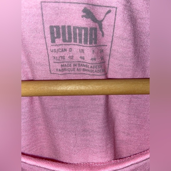 Women’s PUMA Pink T-Shirt size XL - Picture 3 of 9